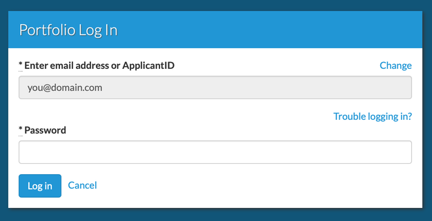 Password field